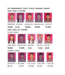 *सीबीएसई द्वारा आयोजित कक्षा दसवीं एवम बारहवीं की परीक्षा में डी ए वी…- भारत संपर्क