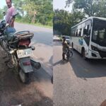 Raigarh News: मां मंगला की बस ने बाइक सवार तीन लोगों को लिया चपटे…- भारत संपर्क
