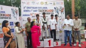 Raigarh News: ताइक्वांडो चैंपियनशिप मेज़बान रायगढ़, कोरबा, रायपुर…- भारत संपर्क