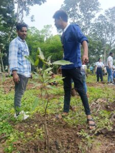 जीवन संस्कार सेवा समिति द्वारा किया गया पौधा रोपण- भारत संपर्क