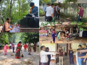 गांधी जयंती पर कलेक्टोरेट परिसर में किया गया सफाई कार्य, दिया स्वच्छता का संदेश – भारत संपर्क न्यूज़ …