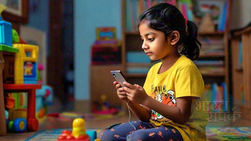 Child with Mobile Phone: दिन-रात बच्चे मोबाइल पर ही लगे रहते हैं? तो तुरंत चेंज… – भारत संपर्क