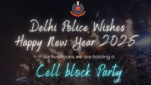 ‘New Year पर काटा बवाल तो…’, दिल्ली पुलिस ने मजेदार अंदाज में चेताया, ट्वीट की खूब…