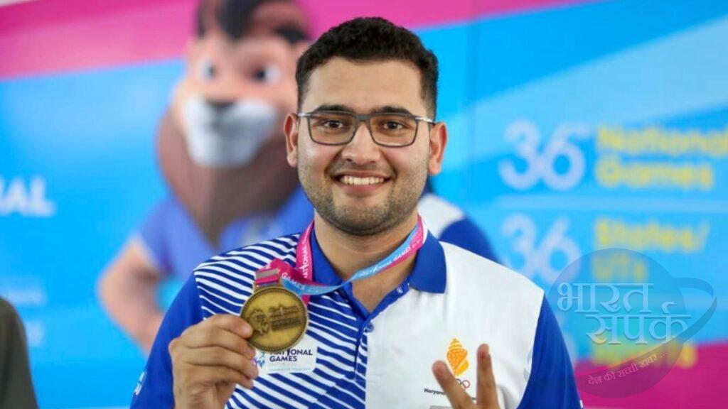 National Games: ओलंपियन अनीश भानवाला ने गोल्ड पर लगाया निशाना, मेडल टेबल मे… – भारत संपर्क National Games: ओलंपियन अनीश भानवाला ने गोल्ड पर लगाया निशाना, मेडल टेबल मे… – भारत संपर्क
