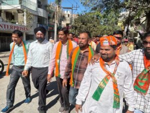 चुनाव प्रचार के अंतिम दिन विभिन्न वार्डों में निकली भाजपा…- भारत संपर्क