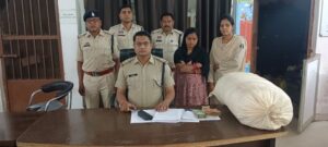 16 किलो गांजा के साथ महिला तस्कर गिरफ्तार — भारत संपर्क