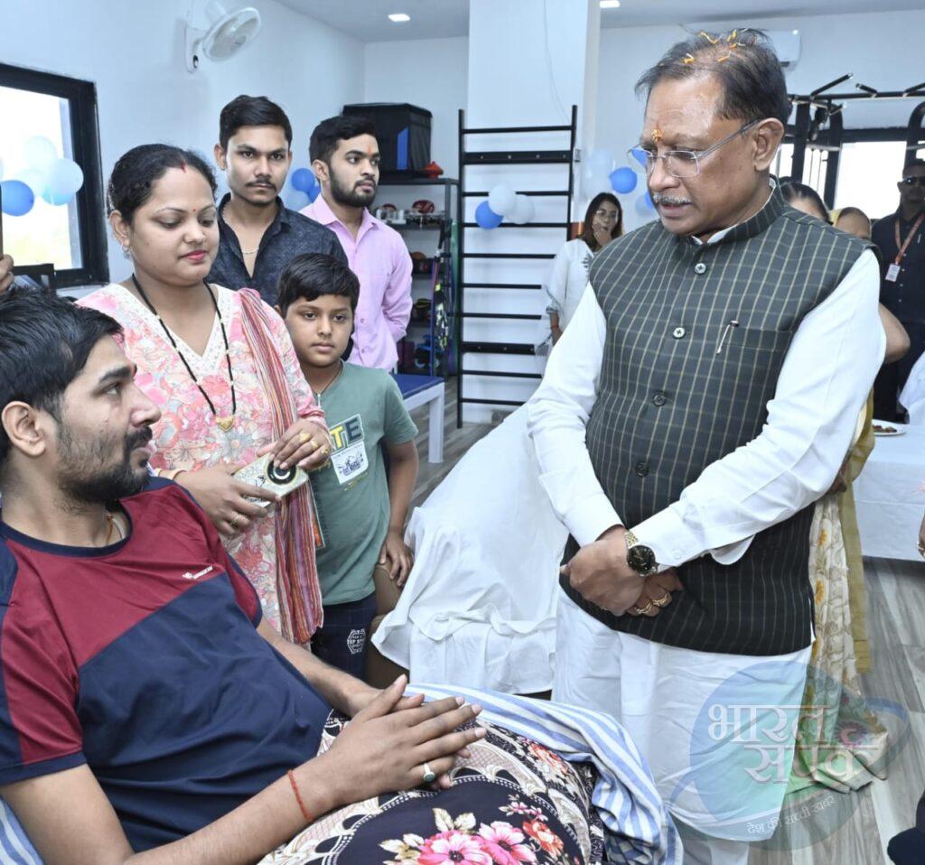 मुख्यमंत्री विष्णु देव साय ने न्यूरो स्पाइन रिहैबिलिटेशन सेंटर का किया शुभारंभ – भारत संपर्क न्यूज़ …