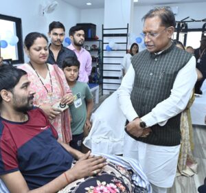मुख्यमंत्री विष्णु देव साय ने न्यूरो स्पाइन रिहैबिलिटेशन सेंटर का किया शुभारंभ – भारत संपर्क न्यूज़ …