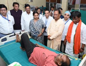 मुख्यमंत्री विष्णुदेव साय ने जिला अस्पताल का किया औचक निरीक्षण: मरीजों से की आत्मीय बातचीत – भारत संपर्क न्यूज़ …
