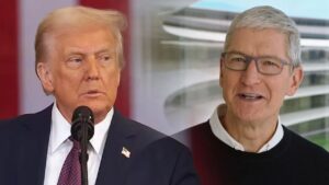 Apple CEO टिम कुक से बोले ट्रंप, नहीं चाहते इंडिया में करें प्रोडक्शन – भारत संपर्क