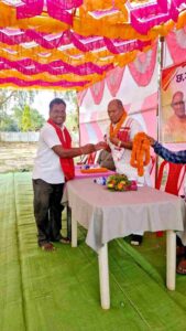 *माटीकला बोर्ड अध्यक्ष शम्भूनाथ चक्रवती का भव्य स्वागत,कुनकुरी विकासखंड के…- भारत संपर्क