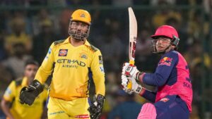 IPL 2025 में CSK की 10वीं हार, राजस्थान ने एकतरफा अंदाज में मारी बाजी – भारत संपर्क