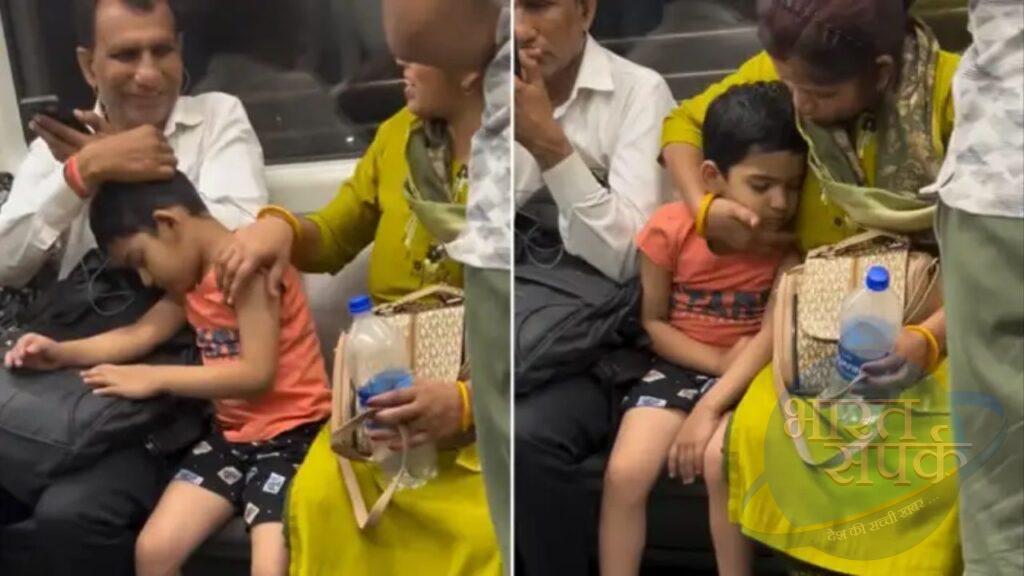 मेट्रो में सफर के दौरान अंकल ने दिखाई इंसानियत, इस एक कदम से जीता सबका दिल मेट्रो में सफर के दौरान अंकल ने दिखाई इंसानियत, इस एक कदम से जीता सबका दिल