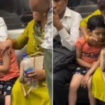 मेट्रो में सफर के दौरान अंकल ने दिखाई इंसानियत, इस एक कदम से जीता सबका दिल