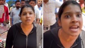 ‘हिंदी नहीं मराठी बोल’, लड़की को बीच सड़क घेरकर किया परेशान, पलटकर ऐसा सुनाया कि…