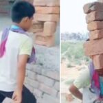 Viral: दांतों से 7 ईंटें उठा लेता है ये बच्चा, हुनर देख फटी रह जाएंगी आंखें