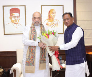 छत्तीसगढ़ के मुख्यमंत्री विष्णुदेव साय ने केंद्रीय गृहमंत्री से की मुलाकात – भारत संपर्क न्यूज़ …