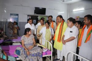 स्वास्थ्य मंत्री ने मातृ एवं शिशु अस्पताल रायपुर का किया निरीक्षण – भारत संपर्क न्यूज़ …