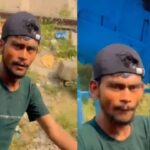 Viral Video: बंदे ने ट्रेन पर दिखाया ऐसा स्टंट, लोग बोले- भाई आप मरते-मरते बचे हो!