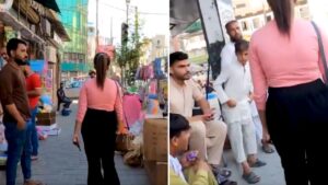Viral Video: जींस-टॉप पहनकर पाकिस्तान की सड़कों पर घूमी लड़की, देखिए फिर क्या हुआ