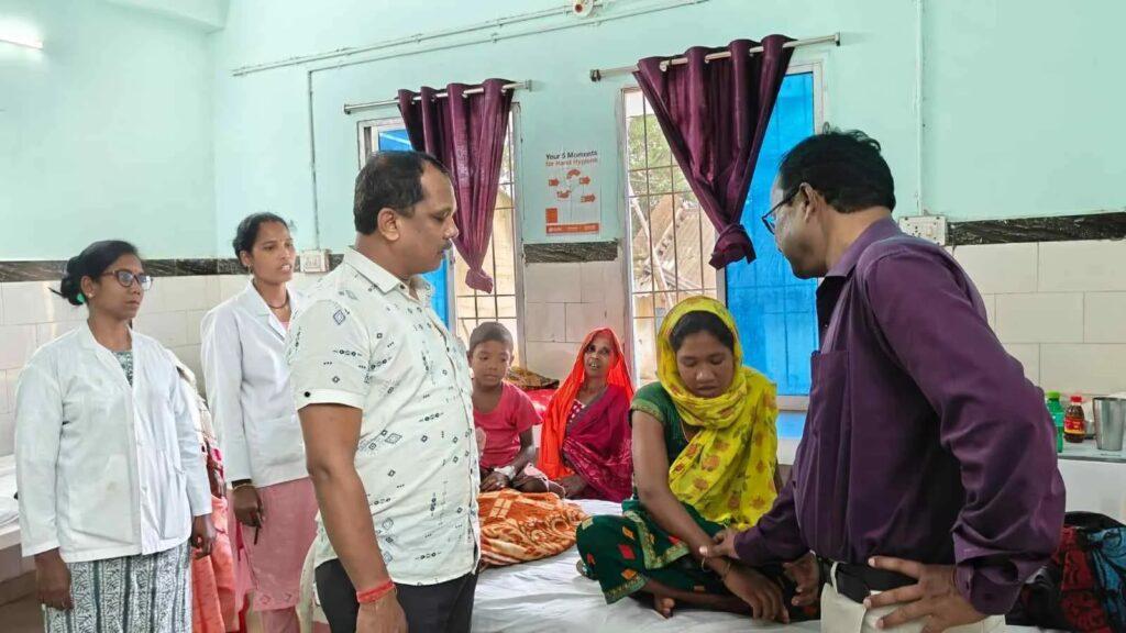 *जिला पंचायत अध्यक्ष सालिक साय ने कांसाबेल के सामुदायिक स्वास्थ्य केंद्र का…- भारत संपर्क