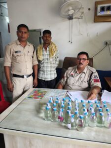 अवैध शराब के खिलाफ कोनी पुलिस की कार्रवाई, एक आरोपी गिरफ्तार- भारत संपर्क