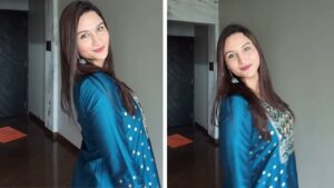लड़के से लड़की बने अनाया बांगर का ये ट्रेडिशनल लुक है कमाल, देखें तस्वीरें