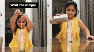 Viral Video: खेल दिखाकर जाजूगरनी बन रही थी बेटी, सामने से पापा ने ऐसे किया खेल खत्म