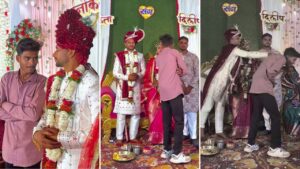 Viral: दोस्त ने दुल्हन से पूछ लिया कुछ ऐसा कि भड़क गया दूल्हा! पकड़कर सीधे कूट दिया