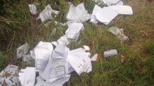 बिहार: ‘स्कार्पियो आई और डॉक्यूमेंट्स फेंककर निकल गई…’ सड़क किनारे पड़े…