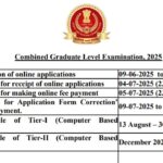 SSC CGL Exam 2025: एसएससी सीजीएल के 14582 पदों के लिए फटाफट करें अप्लाई, बस आजभर…