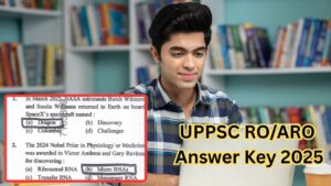 UPPSC RO/ARO Answer Key 2025: यूपी आरओ/एआरओ परीक्षा की आंसर-की जारी, डायरेक्ट…