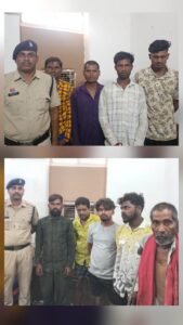सीपत पुलिस का वारंटियों पर शिकंजा, 12 आरोपी गिरफ्तार — भारत संपर्क