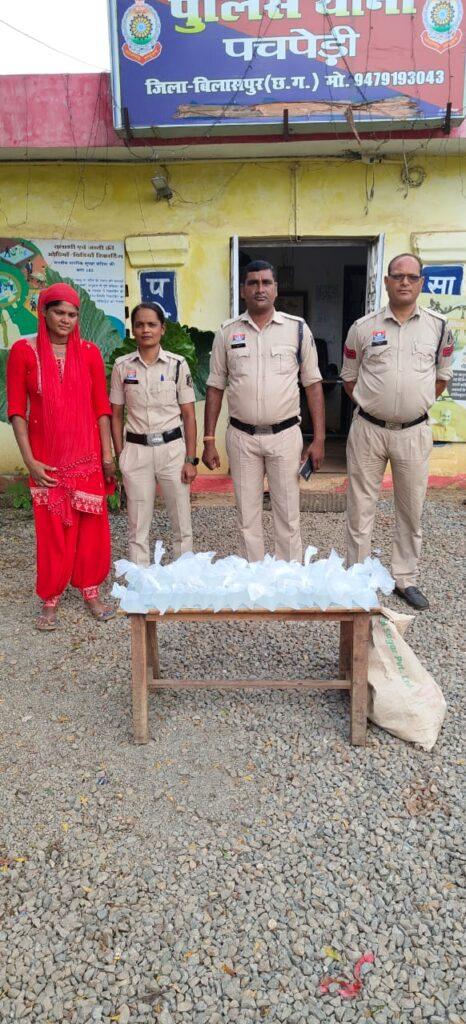 पचपेड़ी पुलिस की कार्यवाही, 35 लीटर कच्ची महुआ शराब ज़ब्त — भारत संपर्क