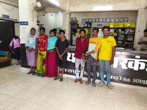 फरार आरोपियों और असामाजिक तत्वों पर सरकण्डा पुलिस का प्रहार- भारत संपर्क