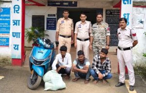 Sarangarh News: सारंगढ़ पुलिस की बड़ी कार्रवाई: 1 लाख से अधिक के 11 किलो गांजा जब्त,… – भारत संपर्क न्यूज़ …