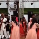 Viral Video: स्टेज पर डांस के दौरान तिलमिला गया दूल्हा, मेहमानों के सामने दुल्हन का…