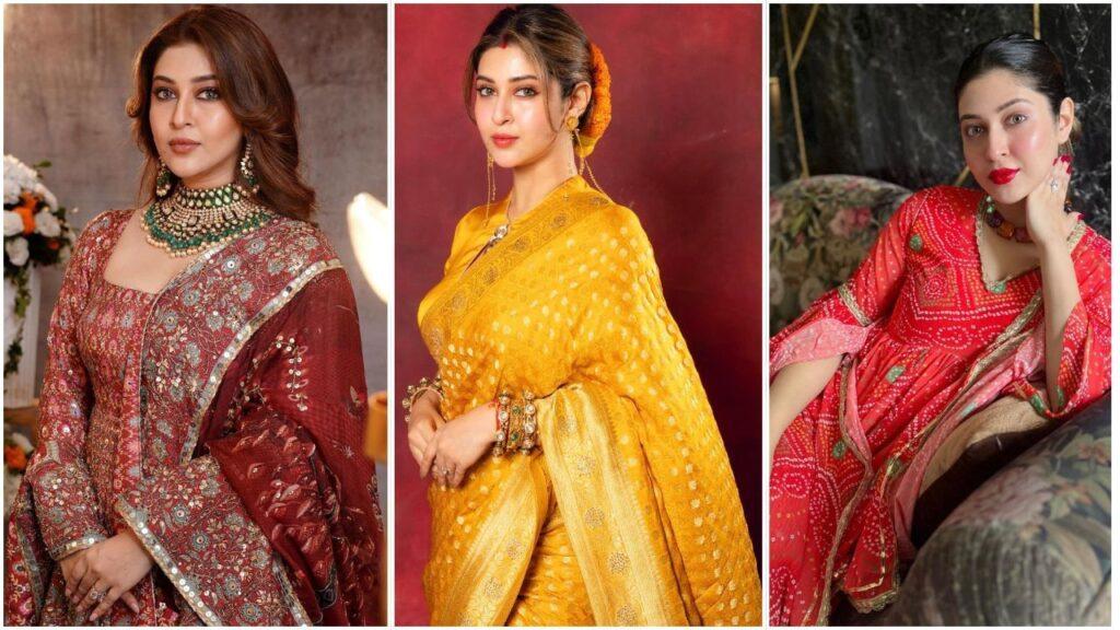 गणेश चतुर्थी पर “देवों के देव… महादेव” फेम सोनारिका भदौरिया की तरह पहनें सूट…