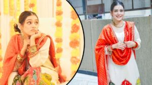 गणेश उत्सव पर सूट पहन छाईं चहल की रूमर्ड गर्लफ्रेंड RJ महवश, देखें तस्वीरें