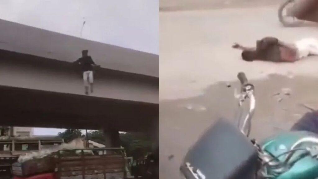 Viral Video: फ्लाईओवर से स्टंट मारकर हीरो बनना चाहता था लड़का, अंत में हुआ कुछ बुरी… Viral Video: फ्लाईओवर से स्टंट मारकर हीरो बनना चाहता था लड़का, अंत में हुआ कुछ बुरी…