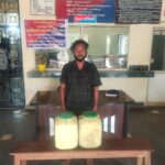 अवैध शराब के साथ एक गिरफ्तार, 30 लीटर महुआ शराब जब्त — भारत संपर्क