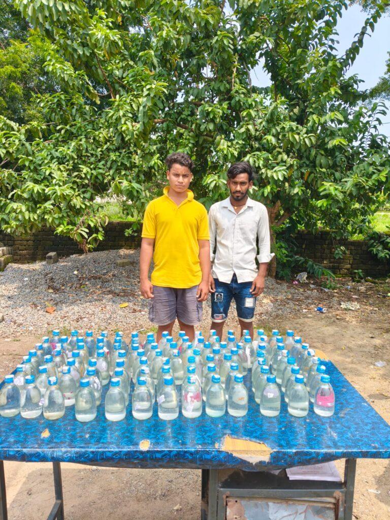 अवैध शराब का कारोबार करने वाले दो आरोपी पकड़े गए — भारत संपर्क