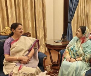 *केंद्रीय महिला एव बाल विकास मंत्री से मिली राज्य महिला आयोग की सदस्य…- भारत संपर्क