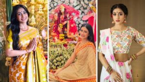 Navratri Fashion: साड़ी से इंडो वेस्टर्न तक…नवरात्रि में धनश्री वर्मा के ये…