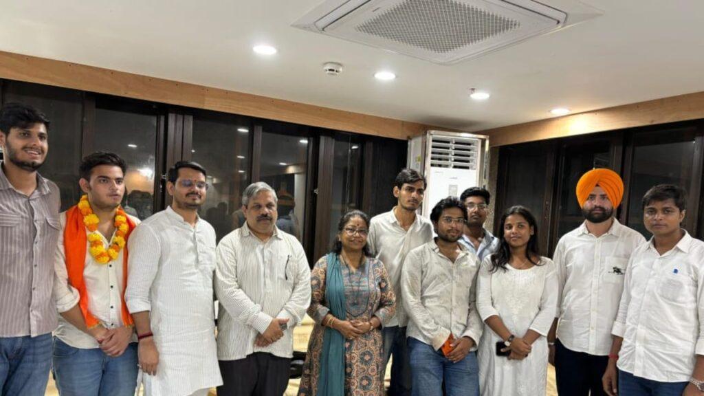 DUSU Election 2025: कॉलेजों के परिणाम जारी, SP मुखर्जी कॉलेज में ABVP का पैनल…