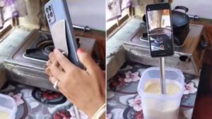 Viral Video: नए ब्लॉगर के लिए बड़ा काम का है ये जुगाड़, बिना पैसे हो जाएगा ट्राइपॉड…