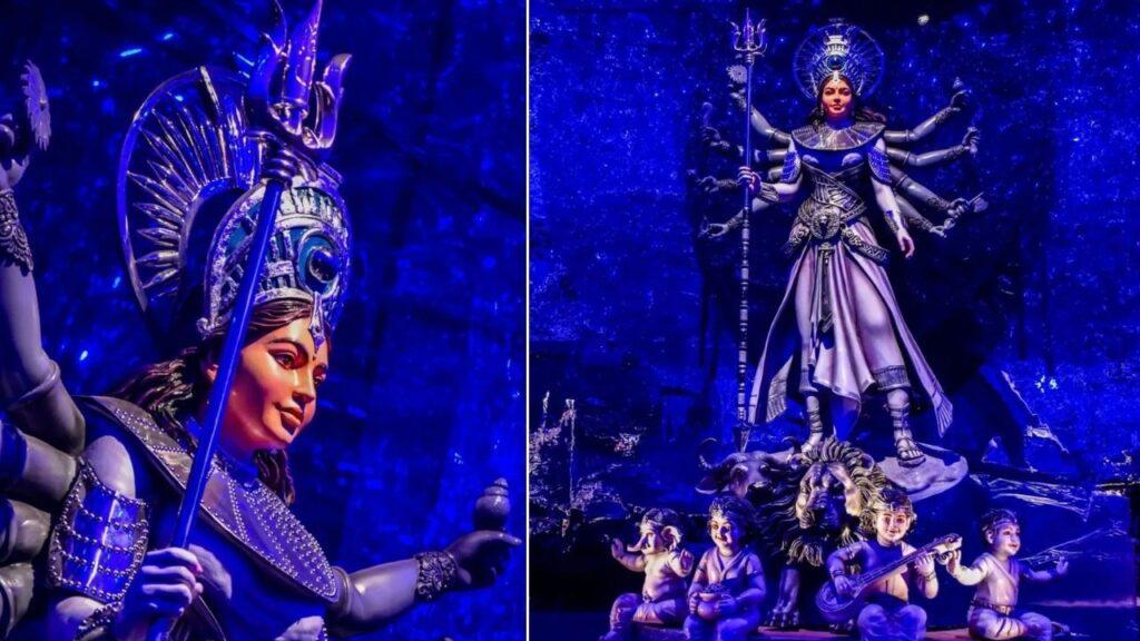 Durga Puja 2025: आदिशक्ति का विराट रूप, स्टील की प्रतिमा…कोलकाता का सबसे अनोखा…