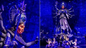 Durga Puja 2025: आदिशक्ति का विराट रूप, स्टील की प्रतिमा…कोलकाता का सबसे अनोखा…