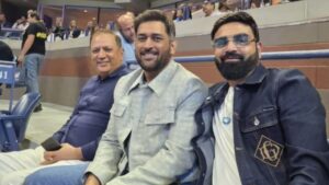 दुनिया के 7वें नंबर के खिलाड़ी का मैच देखने पहुंचे एमएस धोनी, यूएस ओपन का द… – भारत संपर्क