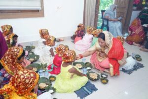 *मुख्यमंत्री निवास बगिया में नवरात्रि पर्व पर हुआ नौ कन्या भोज का आयोजन, CM…- भारत संपर्क